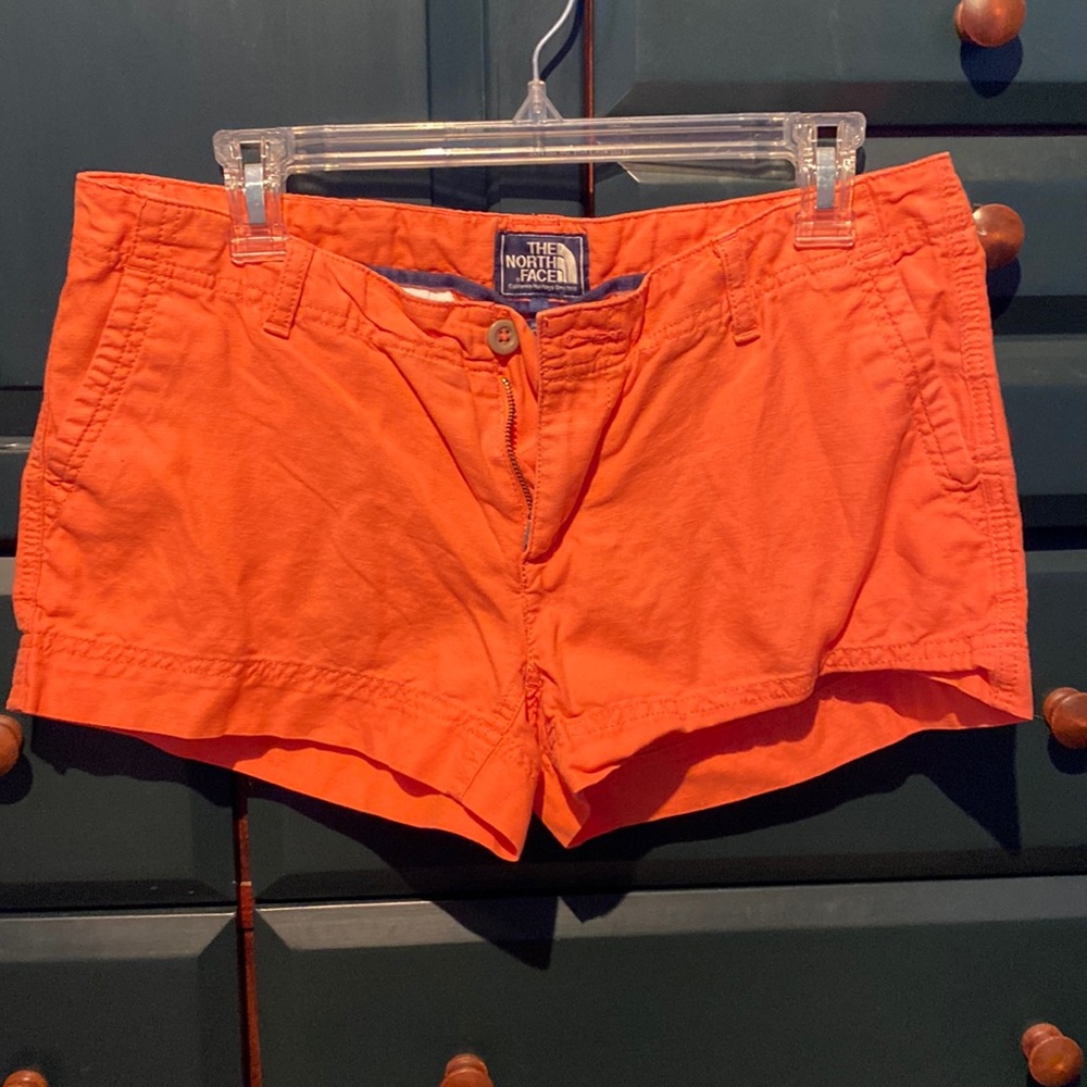 The North Face 50/50 cotton/linen. Coral color. Size 6